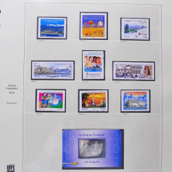 Collection timbres de France 2009-2011 neufs** et oblitérés complet en album Safe.