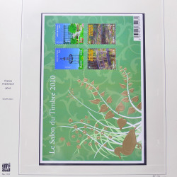 Collection timbres de France 2009-2011 neufs** et oblitérés complet en album Safe.