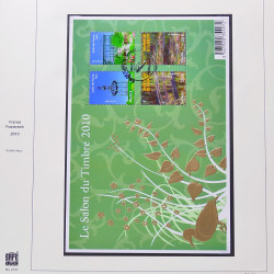 Collection timbres de France 2009-2011 neufs** et oblitérés complet en album Safe.