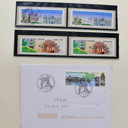 Collection timbres de France 2009-2011 neufs** et oblitérés complet en album Safe.