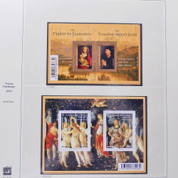 Collection timbres de France 2009-2011 neufs** et oblitérés complet en album Safe.