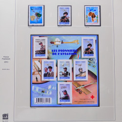 Collection timbres de France 2009-2011 neufs** et oblitérés complet en album Safe.