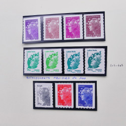 Collection timbres de France 2009-2011 neufs** et oblitérés complet en album Safe.