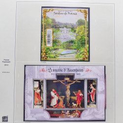 Collection timbres de France 2012-2013 neufs** et oblitérés complet en album Safe.