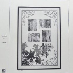 Collection timbres de France 2012-2013 neufs** et oblitérés complet en album Safe.