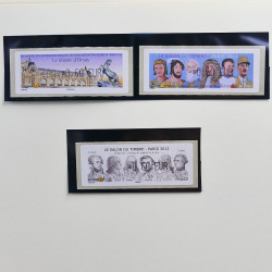 Collection timbres de France 2012-2013 neufs** et oblitérés complet en album Safe.