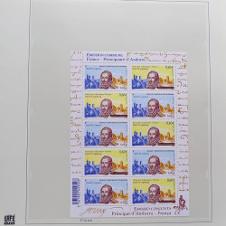 Collection timbres de France 2012-2013 neufs** et oblitérés complet en album Safe.