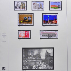 Collection timbres de France 2012-2013 neufs** et oblitérés complet en album Safe.