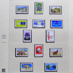 Collection timbres de France 2012-2013 neufs** et oblitérés complet en album Safe.