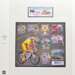 Collection timbres de France 2012-2013 neufs** et oblitérés complet en album Safe.