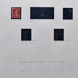 Collection timbres de France 1900-1928 neufs et oblitérés en album Safe.