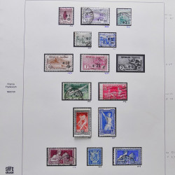 Collection timbres de France 1900-1928 neufs et oblitérés en album Safe.