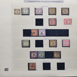 Collection timbres de France 1900-1928 neufs et oblitérés en album Safe.