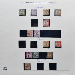 Collection timbres de France 1900-1928 neufs et oblitérés en album Safe.