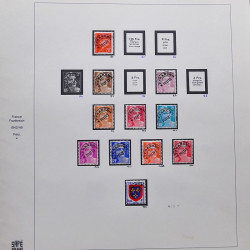 Collection timbres de France 1900-1928 neufs et oblitérés en album Safe.