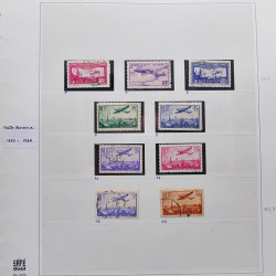 Collection timbres de France 1900-1928 neufs et oblitérés en album Safe.
