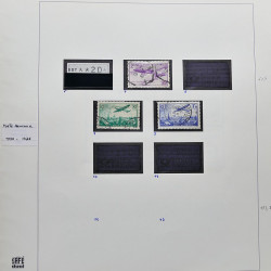 Collection timbres de France 1900-1928 neufs et oblitérés en album Safe.