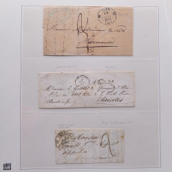 Collection timbres de France 1900-1928 neufs et oblitérés en album Safe.