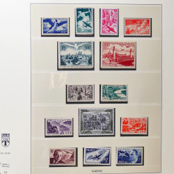 Collection timbres de France 1950-1969 neufs** complet en album Lindner.