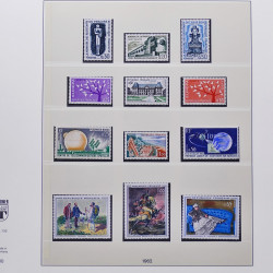 Collection timbres de France 1950-1969 neufs** complet en album Lindner.