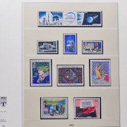 Collection timbres de France 1950-1969 neufs** complet en album Lindner.