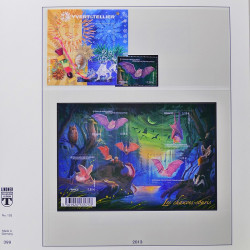 Collection timbres de France 2013-2014 neufs** complet en album Lindner.