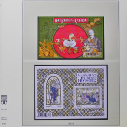 Collection timbres de France 2013-2014 neufs** complet en album Lindner.