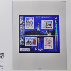 Collection timbres de France 2015-2016 neufs** complet en album Lindner.