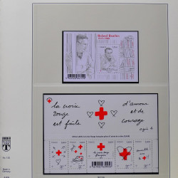 Collection timbres de France 2015-2016 neufs** complet en album Lindner.