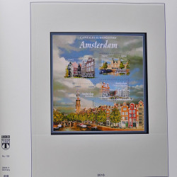 Collection timbres de France 2015-2016 neufs** complet en album Lindner.