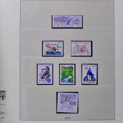 Collection timbres de France 2015-2016 neufs** complet en album Lindner.