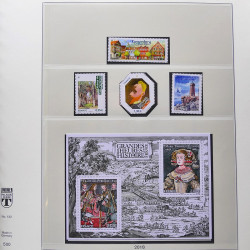 Collection timbres de France 2017-2018 neufs** complet en album Lindner.