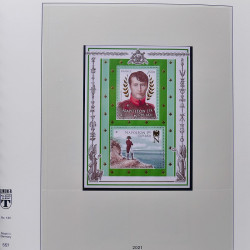 Collection timbres de France 2021 neufs** complet en album Lindner.