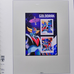 Collection timbres de France 2021 neufs** complet en album Lindner.