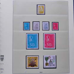 Collection timbres de France 2021 neufs** complet en album Lindner.