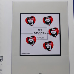 Collection timbres de France 2021 neufs** complet en album Lindner.