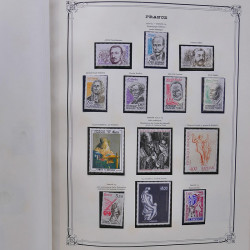 Collection timbres de France 1981-1993 neufs** complet en album Yvert.