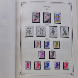 Collection timbres de France 1981-1993 neufs** complet en album Yvert.