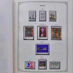 Collection timbres de France 1981-1993 neufs** complet en album Yvert.