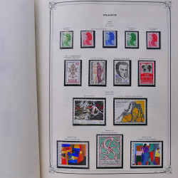 Collection timbres de France 1981-1993 neufs** complet en album Yvert.
