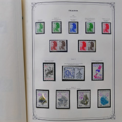 Collection timbres de France 1981-1993 neufs** complet en album Yvert.
