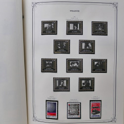 Collection timbres de France 1981-1993 neufs** complet en album Yvert.
