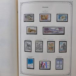 Collection timbres de France 1981-1993 neufs** complet en album Yvert.