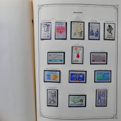 Collection timbres de France 1981-1993 neufs** complet en album Yvert.