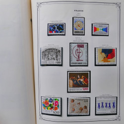 Collection timbres de France 1981-1993 neufs** complet en album Yvert.