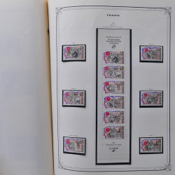 Collection timbres de France 1981-1993 neufs** complet en album Yvert.