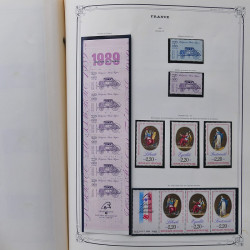Collection timbres de France 1981-1993 neufs** complet en album Yvert.