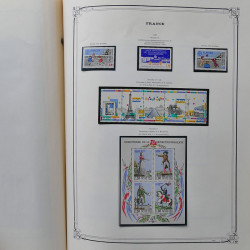 Collection timbres de France 1981-1993 neufs** complet en album Yvert.
