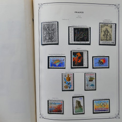 Collection timbres de France 1981-1993 neufs** complet en album Yvert.