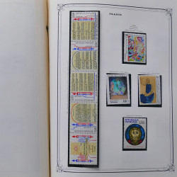 Collection timbres de France 1981-1993 neufs** complet en album Yvert.